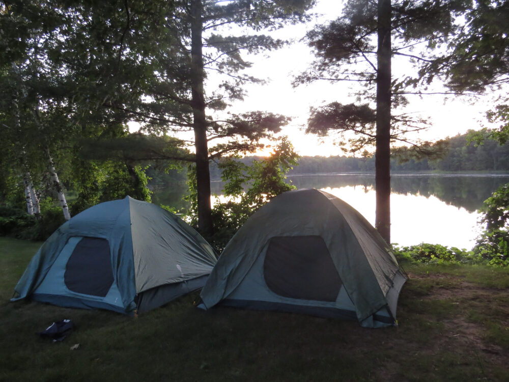 Photo of Tents Overlooking Lions Lake