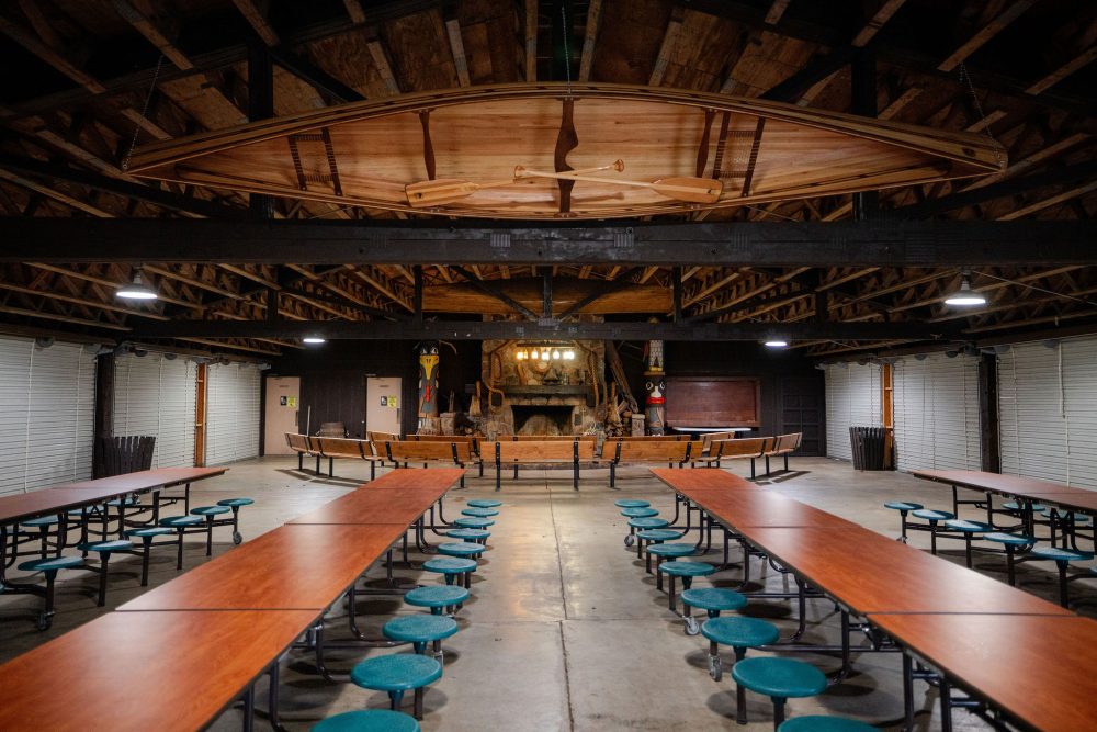 Photo of Interior of Rec Shelter